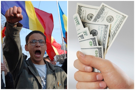 Гражданская платформа «Acțiunea-2012» намерена материально поощрять участников унионистских маршей в Молдове.