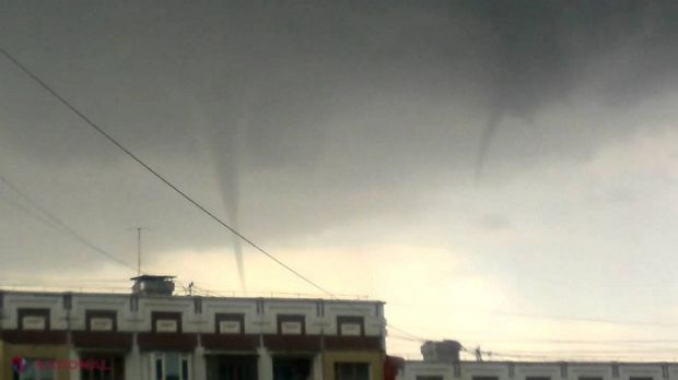 Pare de necrezut, dar în Moldova au fost înregistrate tornade