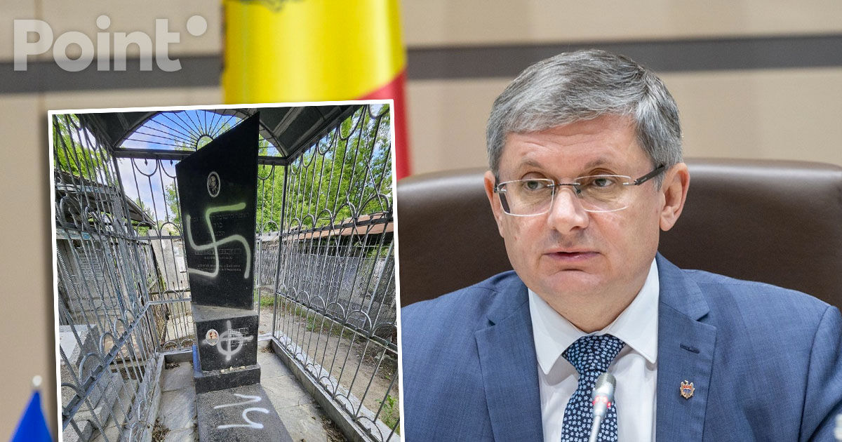 Igor Grosu condamnă vandalizarea pietrelor funerare de la Cimitirul Evreiesc: Un act barbar.