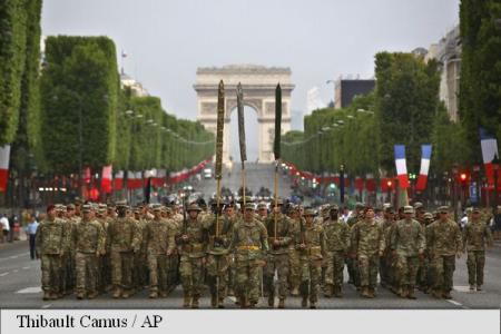 11.000 de polițiști și jandarmi, mobilizați pentru ceremoniile de 14 iulie la care va fi prezent și Donald Trump.