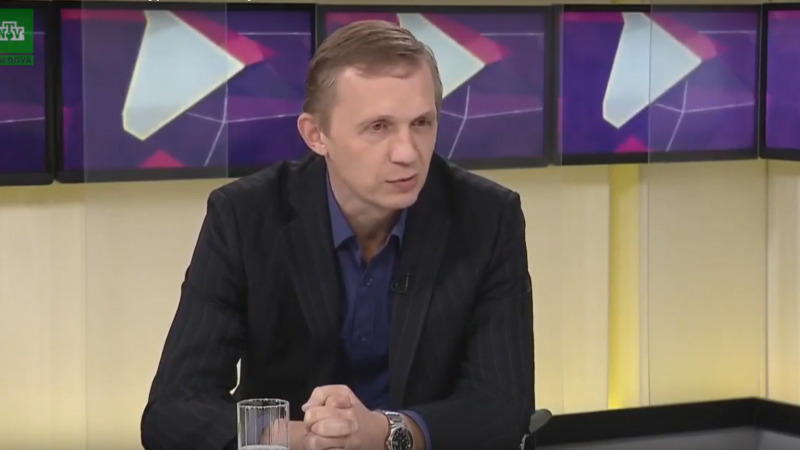 Журналист Александр Стахурский. 