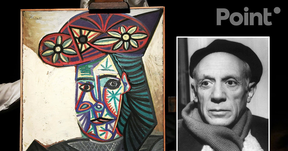 Unul dintre portretele muzei lui Picasso, Dora Maar, scos pentru prima dată la licitație.