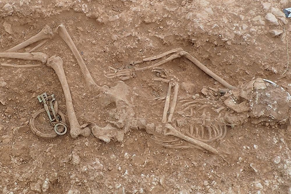 Ученые получили "фото" средневекового человека, умершего 700 лет назад.