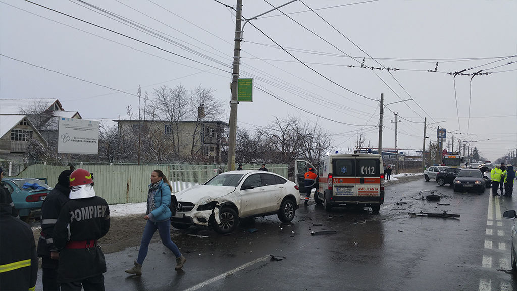 Люксовый автомобиль из Молдовы попал в серьёзное ДТП в Румынии.