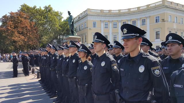 Патрульная полиция Одессы.