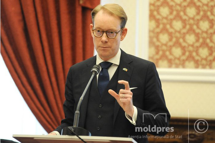Глава МИД Швеции: Молдова принадлежит к европейской семье. Фото: moldpres.md