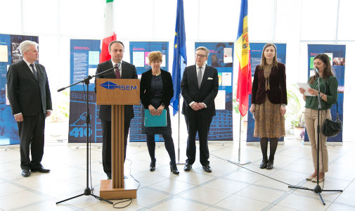 Expoziție dedicată aniversării semnării Tratatului de la Roma. Foto:parlament.md