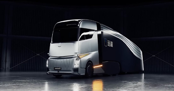 В сети появилось видео с демонстрацией особенностей конкурента Tesla Semi.