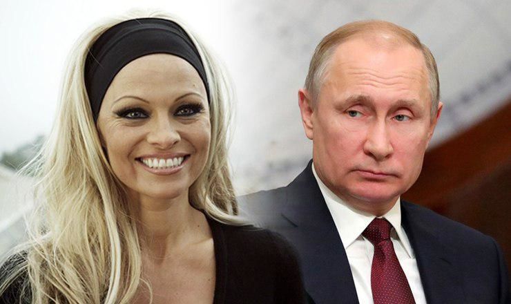 Памела Андерсон обратилась к Владимиру Путину с просьбой помочь освободить 11 косаток и 87 белух.