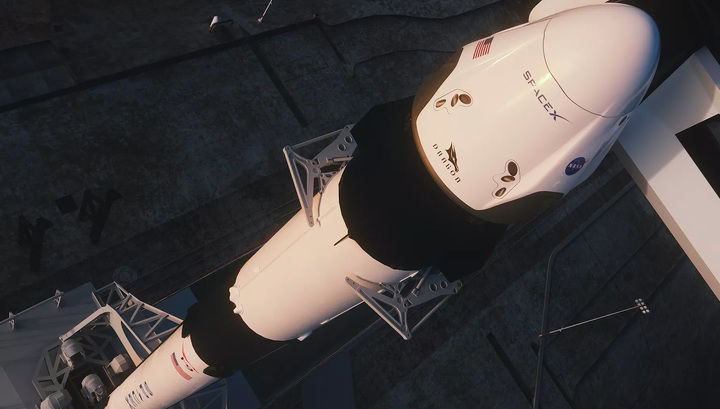 SpaceX запланировала катастрофу одной из своих ракет.
