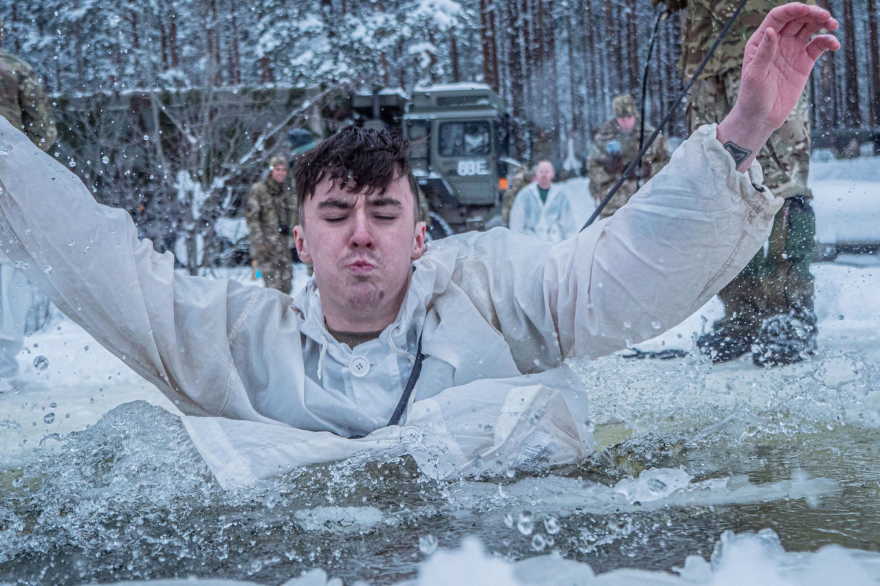 В Эстонии начались военные учения НАТО Winter Camp.