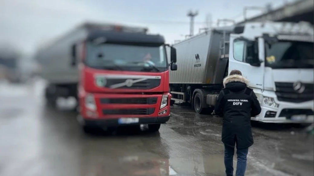 Старые грузовики из ЕС незаконно оформлялись в Молдове как "новые".