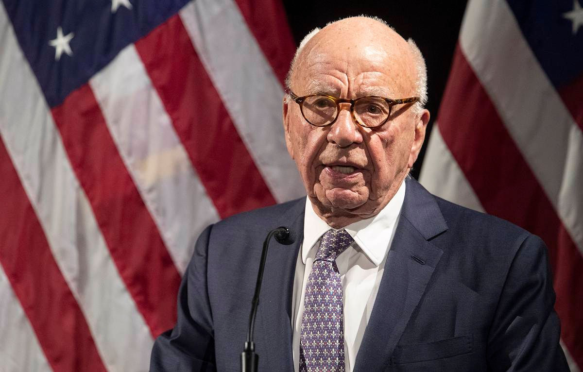 Руперт Мердок покидает пост председателя компании Fox Corporation.