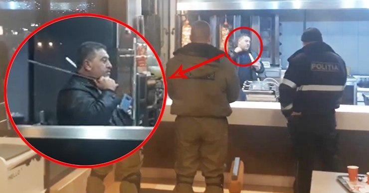 Мужчина, угрожавший самоубийством в закусочной, спасен.