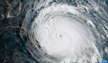 Imagine geocoloră a uraganului Irma. Foto: nasa.gov