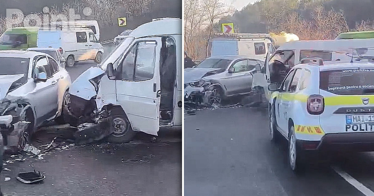 Accident într-o curbă periculoasă din Hâncești: Sunt victime.