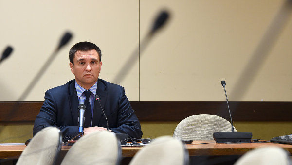 Министр иностранных дел Украины Павел Климкин.