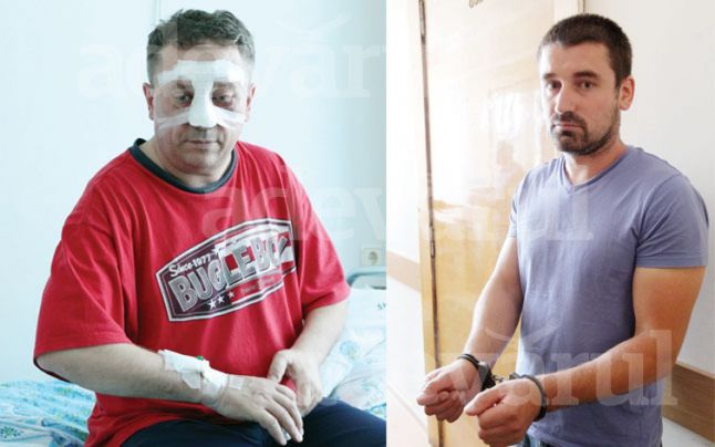 Gheorghe Munteanu, şoferul de furgonetă, a fost învinuit de huliganism şi închis preventiv pentru 20 de zile.