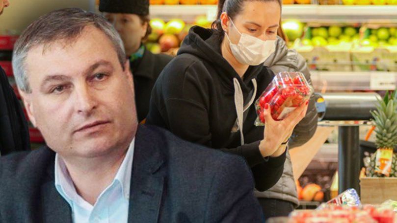 Фуртунэ: Риск заражения COVID-19 в супермаркетах высокий. Коллаж: Stiri.md.