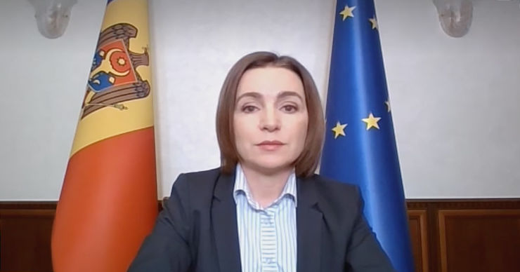 Санду: Мы следим за ситуацией на Украине, пока она не вызывает опасений.