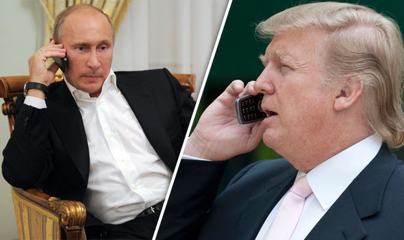 Trump și Putin au discutat despre zonele de securitate. Foto colaj: express.co.uk