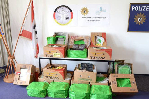 Valoarea de piaţă a celor 300 de kilograme de cocaină este estimată la 15 milioane de euro. Foto: bz-berlin.de