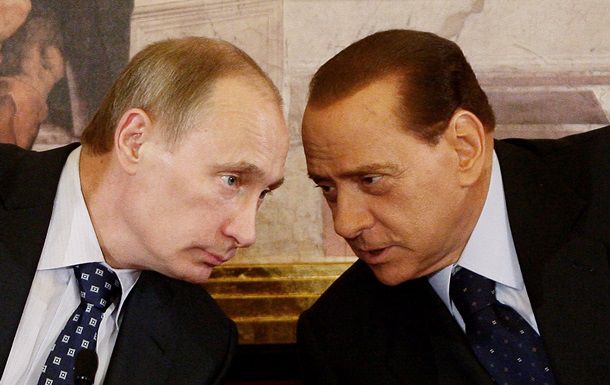 У Путина с Берлускони давние дружеские отношения
