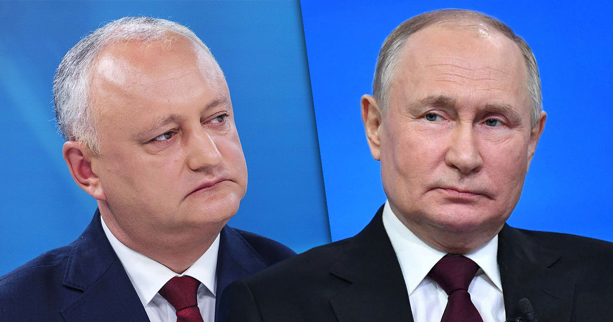 Додон: Я по-прежнему считаю, что Путин — это историческая личность. Коллаж: Point.md