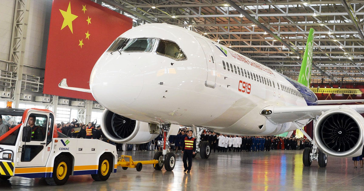 China planifică una dintre cele mai mari comenzi de avioane din istorie de la principalul concurent al Boeing.