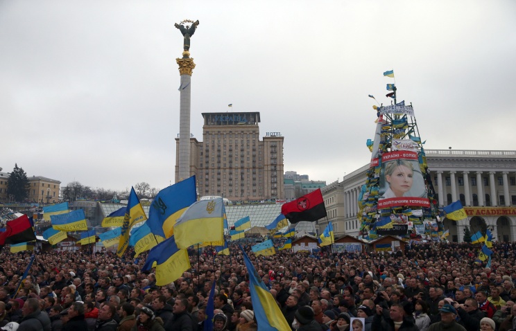 Как ожидается, акция будет продолжена в воскресенье, а затем станет, по заявлению организаторов, бессрочной. Фото: ИТАР-ТАСС