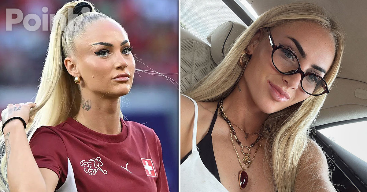 O fotbalistă elvețiană a devenit vedetă pe rețelele de socializare și se confruntă cu insulte.