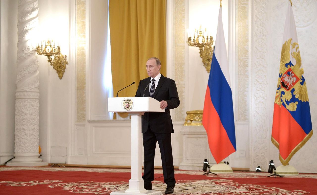Putin a expediat telegrame de felicitare tuturor şefilor de stat din spaţiul CSI, cu excepţia Georgiei şi Ucrainei. Foto: moldova.org