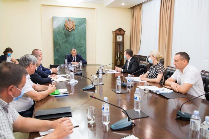 В правительстве обсудили вопрос водоснабжения Глодянского района. Фото: gov.md.