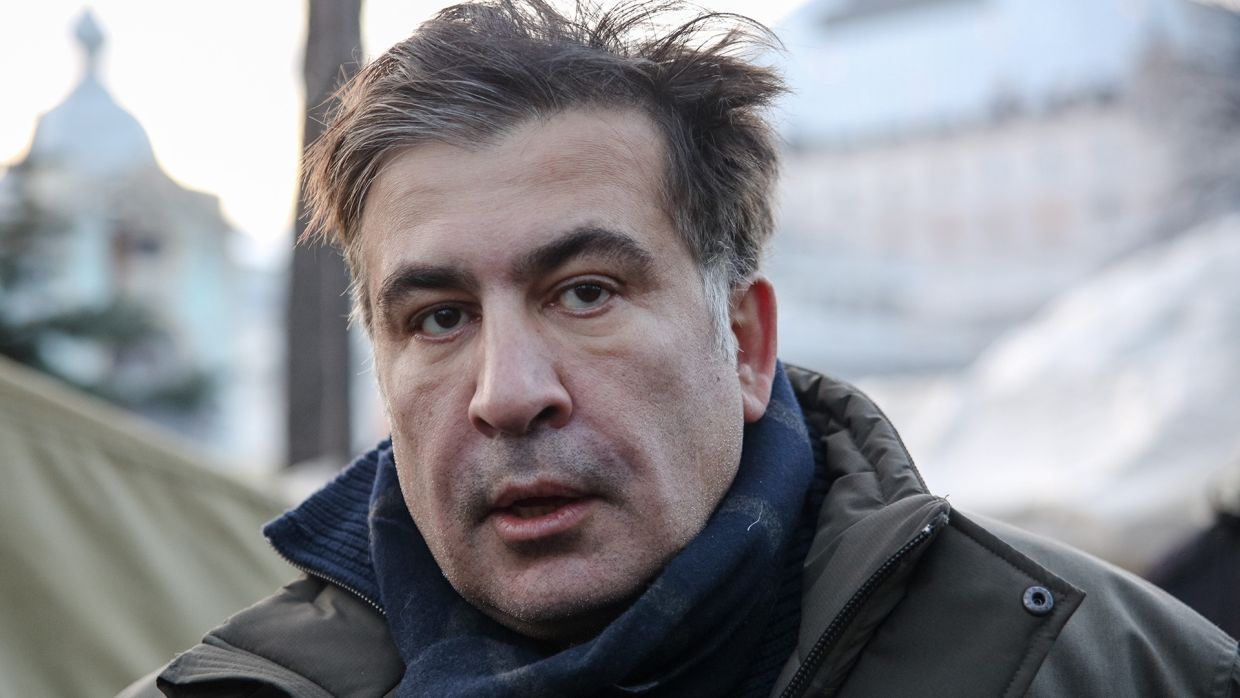 Саакашвили заявил, что Порошенко нанял "черного пиарщика" для атаки на Зеленского.