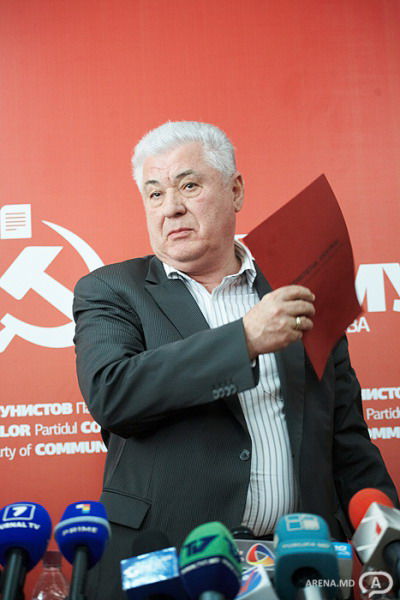 Лидер Партии коммунистов Владимир Воронин. Фото: elldor.info