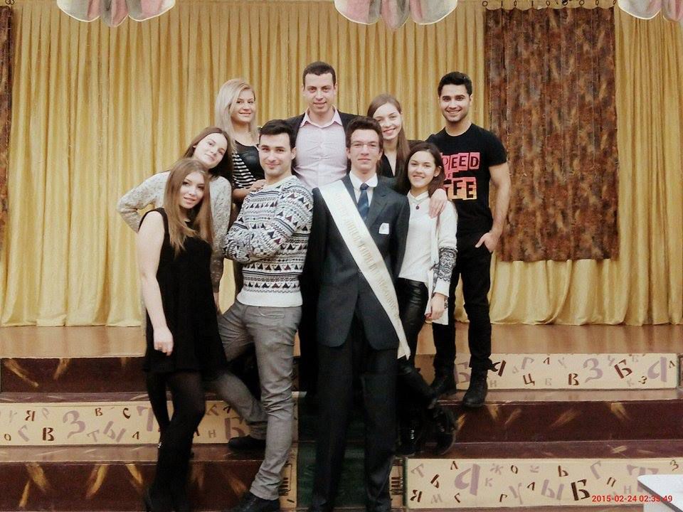 Дебют конкурса «Мистер лицея» в лицее «Кирилл и Мефодий».