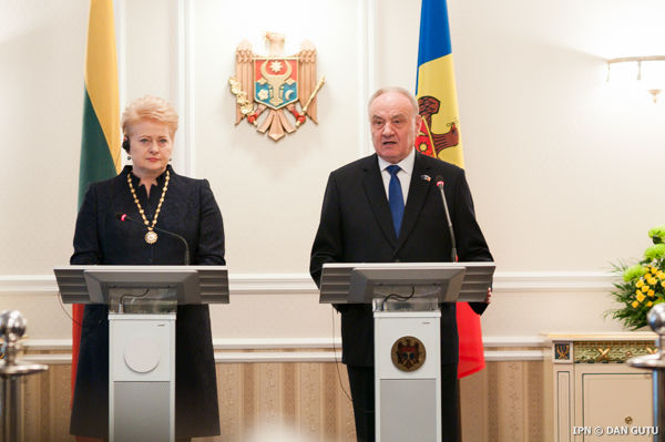 Oficialul lituanian a subliniat că în Republica Moldova este o naţiune europeană al cărei loc este în Europa. Foto: ipn.md