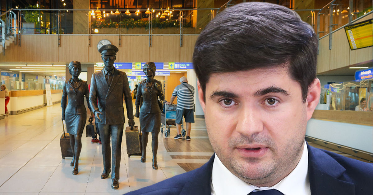 Кожухарь об отмене аукциона в аэропорту: Выявлены некоторые недостатки. Коллаж: Point.md