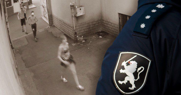 Столичная полиция задержала хулиганов, избивших мужчину на улице. Фото: Point.md.