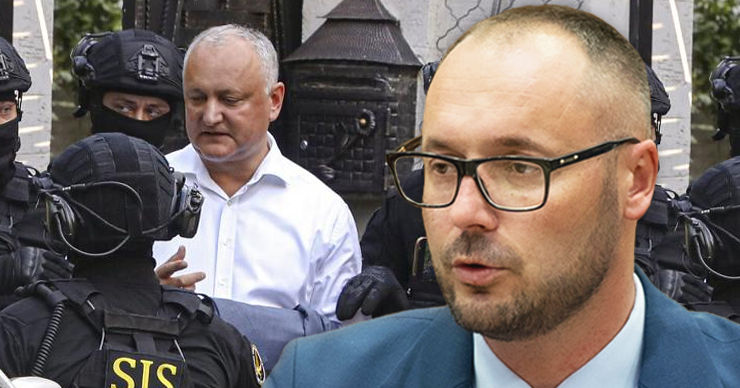 Литвиненко: Если c доходами Додона все чисто, ему не о чем беспокоиться. Коллаж: Point.md