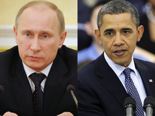 Presedintele american, Barack Obama, si omologul sau rus, Vladimir Putin, au vorbit la telefon, duminica, pe tema situatiei din Ucraina.