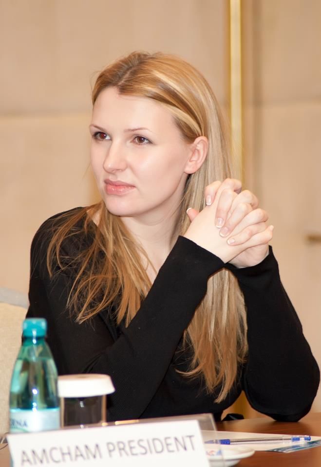 Директор американской торговой палаты в Молдове (AmCham) Мила Малайрэу.