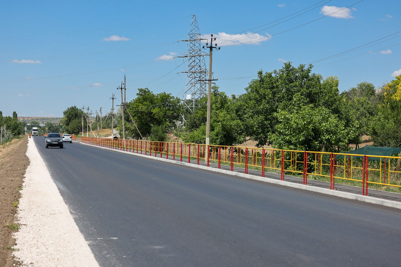 Reparația drumului Bender – Căușeni – Cimișlia: Două segmente sunt aproape gata.