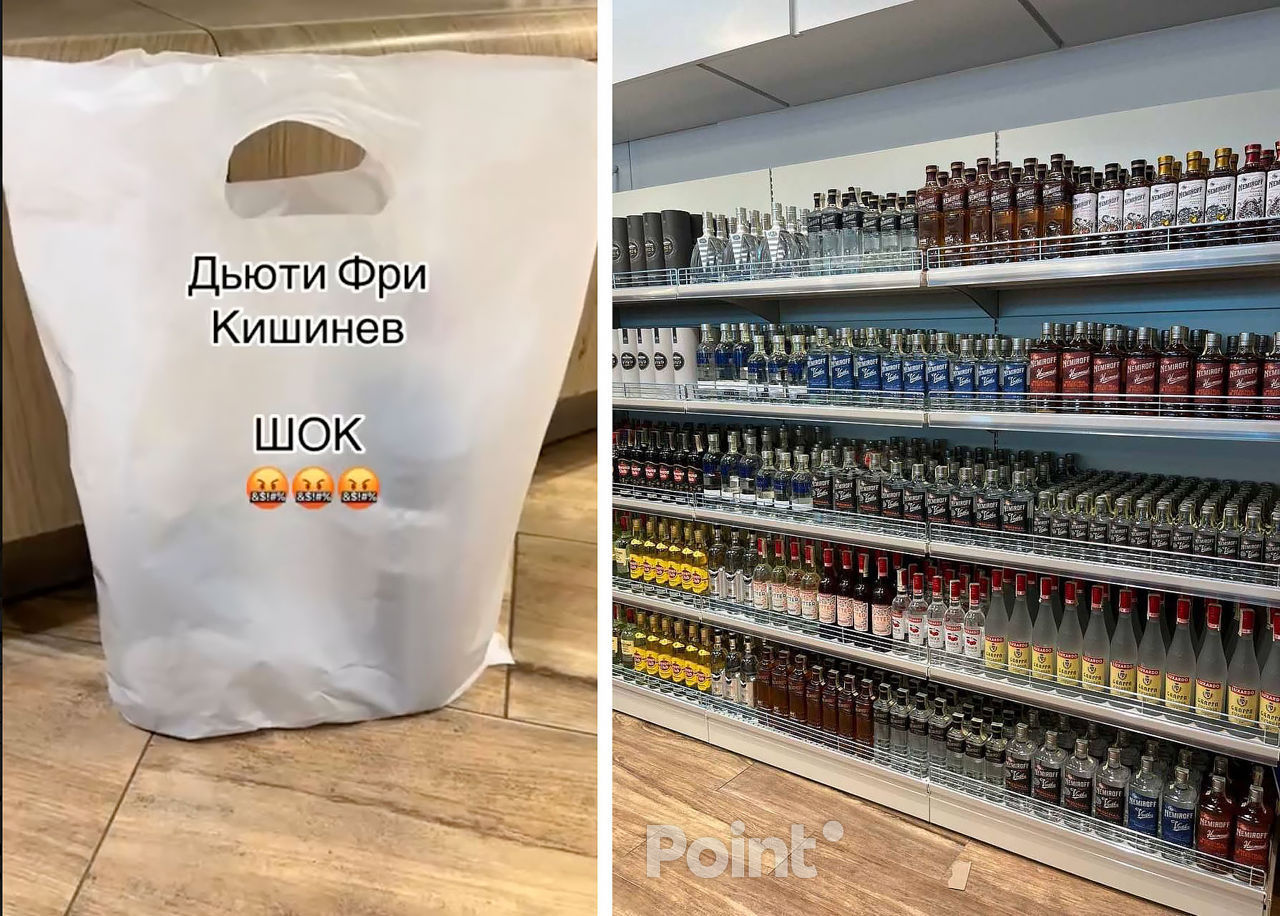 Cumpărătorii din Aeroportul Chișinău s-au plâns de pungi la 1,5 euro.