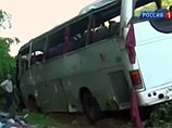 Всего в автобусе находились 45 человек