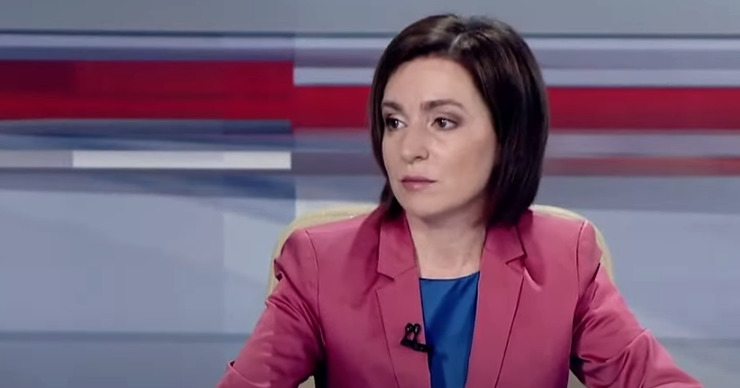 Президент Республики Молдова Майя Санду. 
