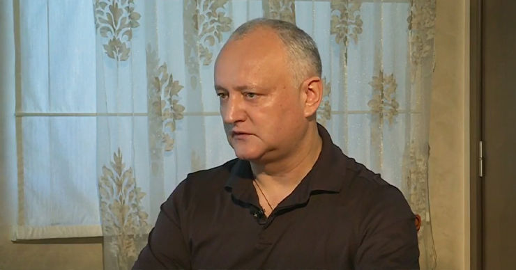 Бывший президент Игорь Додон.