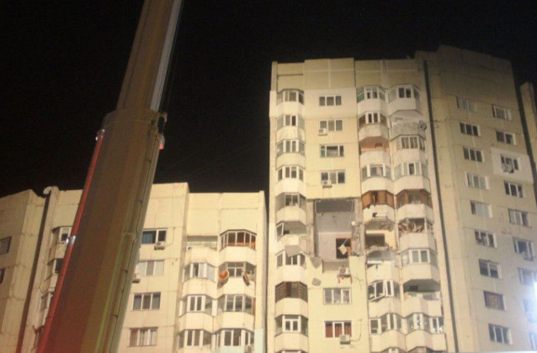 В интернете появилось видео взрыва, который произошёл на Рышкановке в субботу вечером. 