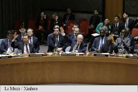 Rusia a făcut uz, pentru a doua oară în 24 de ore, de dreptul său de veto, de această dată la un proiect de rezoluție înaintat de Japonia. Foto: Xinhua