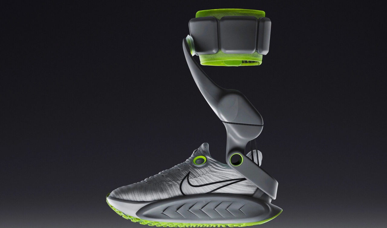 Nike создала ускоряющий ходьбу и бег модуль для кроссовок.